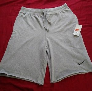 NWT Nike Men's Sweat Shorts (Gray)